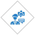 Icon of people talking